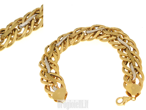 Bracciale donna classico in oro 18kt