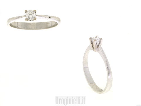 Anello fidanzamento con brillante