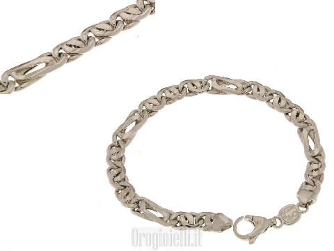 Bracciale in argento modello classico