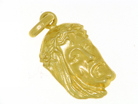 Cristo in oro giallo 18carati